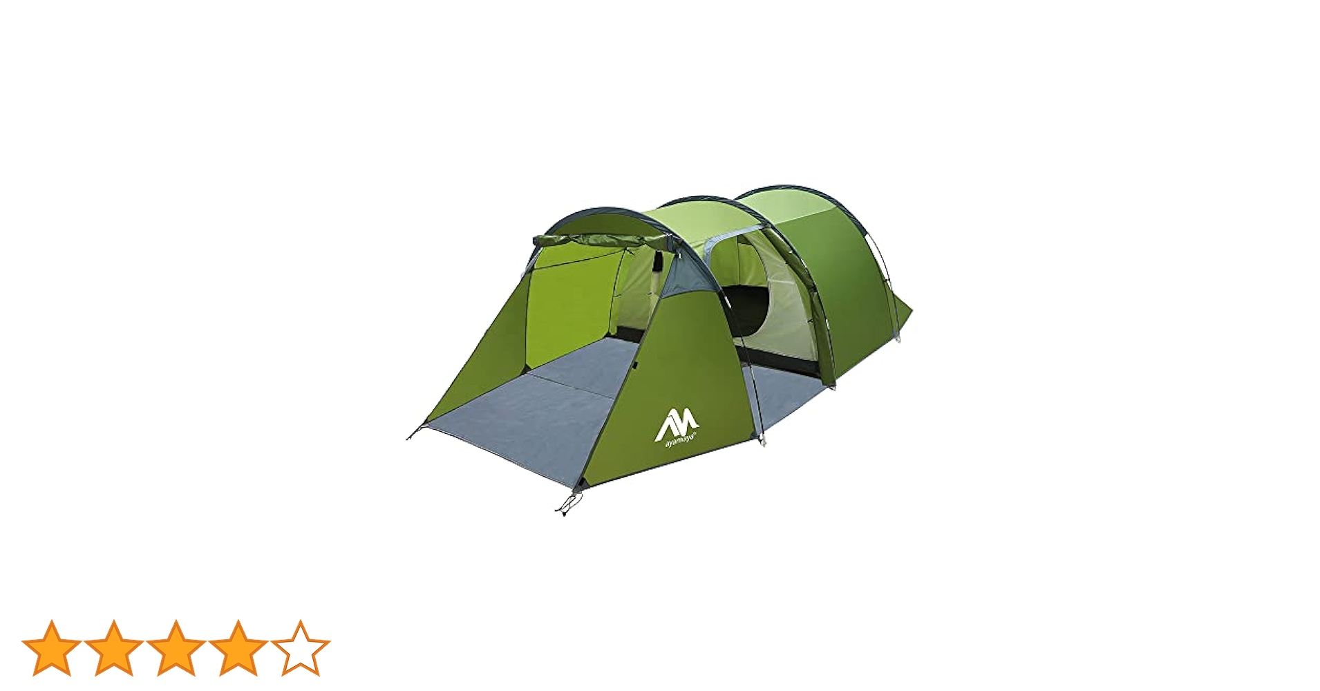 ayamaya テント 2ルーム 前室付き 3人用 ツールーム 並行輸入品】AYAMAYA テント 2ルーム 前室付き トンネルテント 2